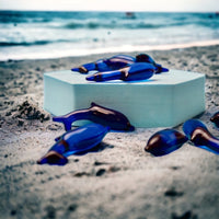 Perle de bain Dauphin - Marine
