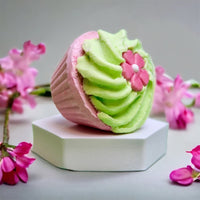 Fondant Cup cake - Fraise