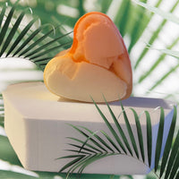 Savon cœur glycérine Framboise