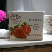 Feuilles de savon Fraise