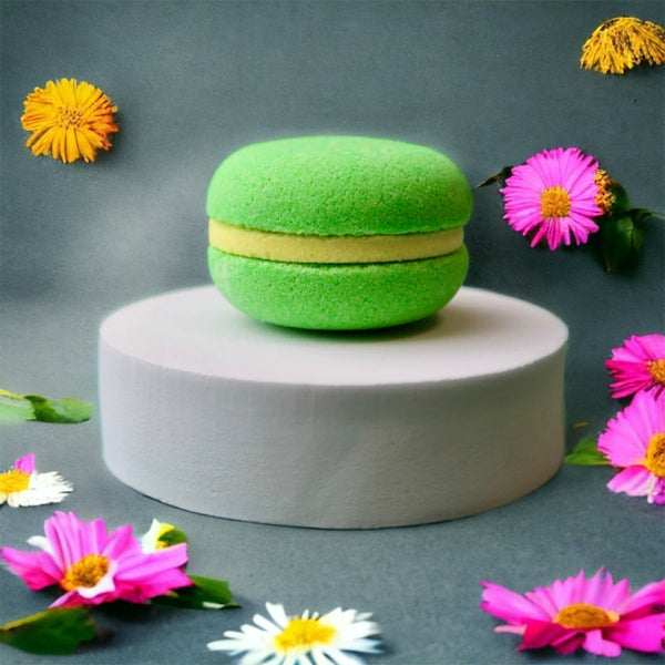 Macaron de bain Pomme